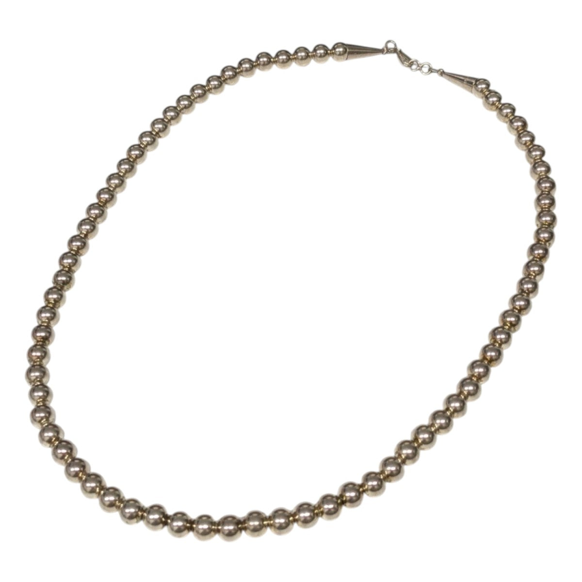 8mm Ball Chain Necklace 50cm - Silverネックレス