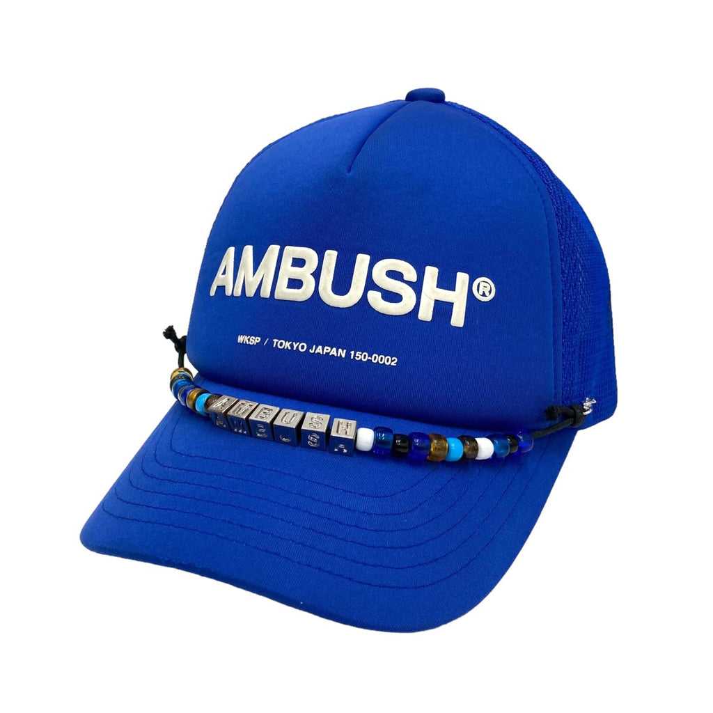 AMBUSH(アンブッシュ) メッシュキャップ12114756 12114756 ブルー 