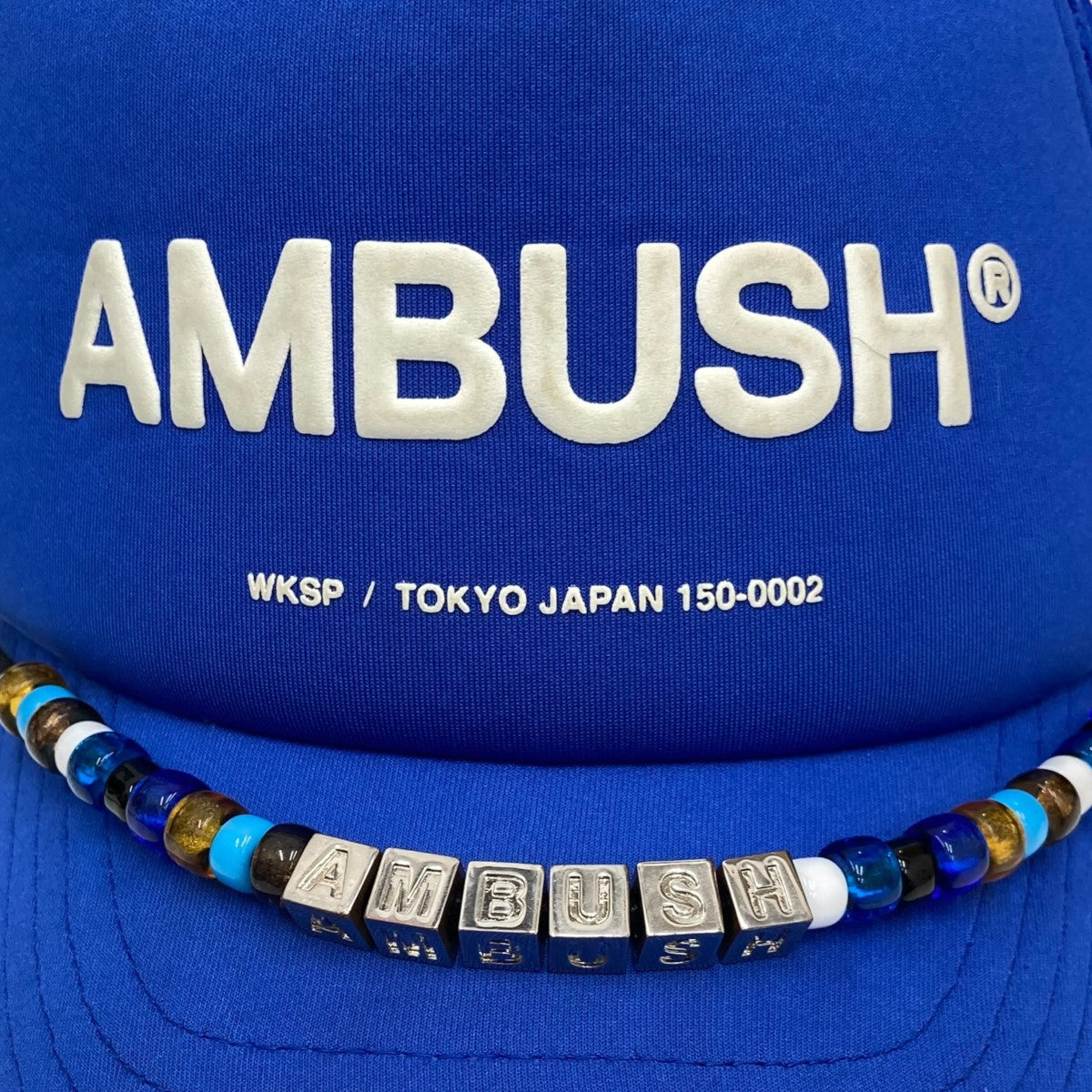 AMBUSH(アンブッシュ) メッシュキャップ12114756 12114756 ブルー サイズ 16｜【公式】カインドオルオンライン  ブランド古着・中古通販【kindal】