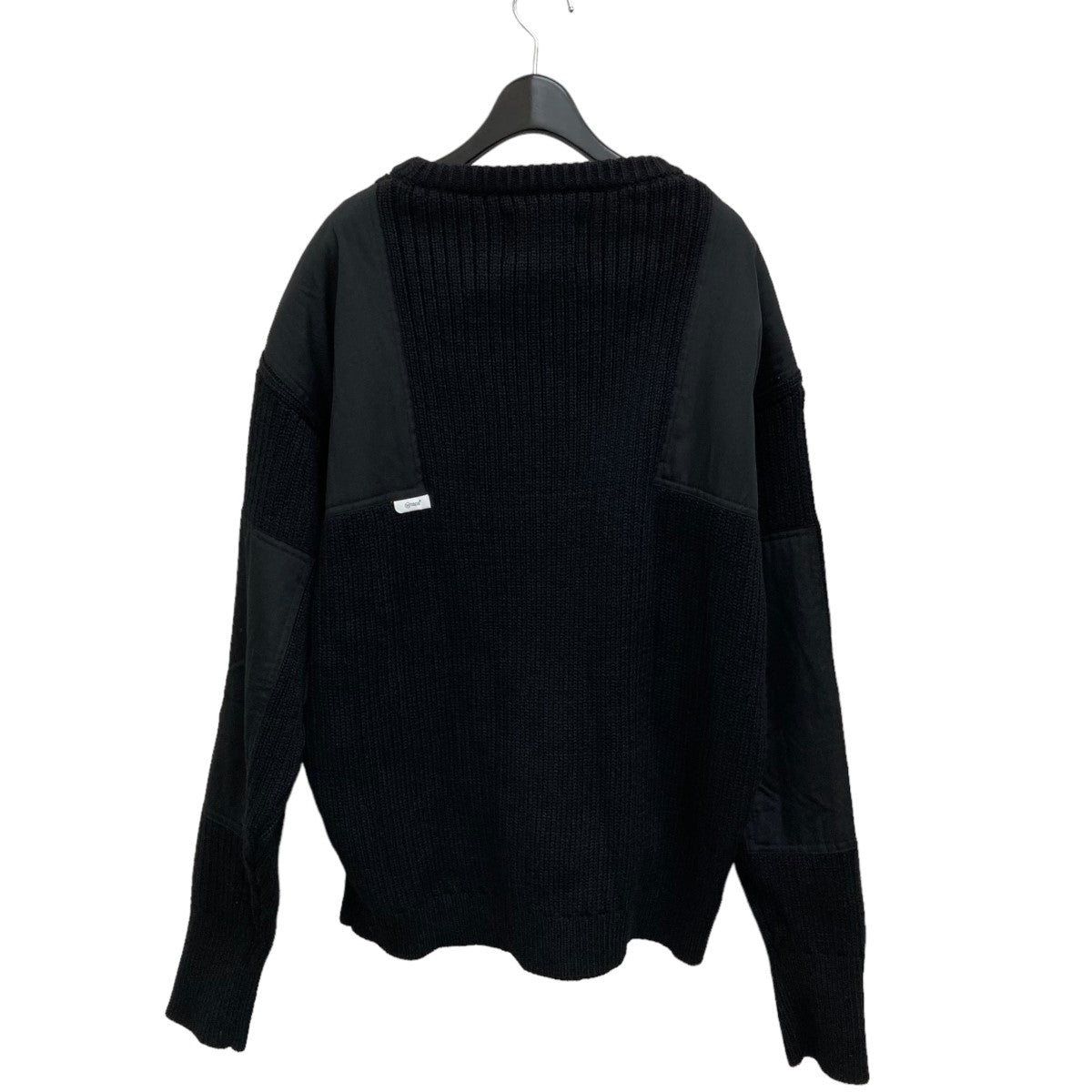 WTAPS(ダブルタップス) ニットスウェット222MADT-KNM03 COMMANDER / SWEATER 222MADT-KNM03  COMMANDER / SWEATER ブラック サイズ X03｜【公式】カインドオルオンライン ブランド古着・中古通販【kindal】