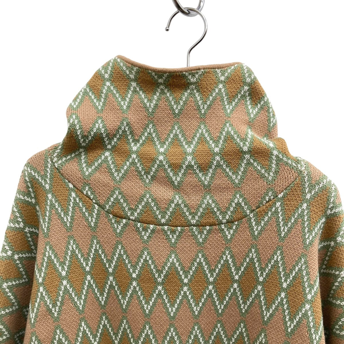 Face Cover Knit Pulloverニットパーカー23AW K-3