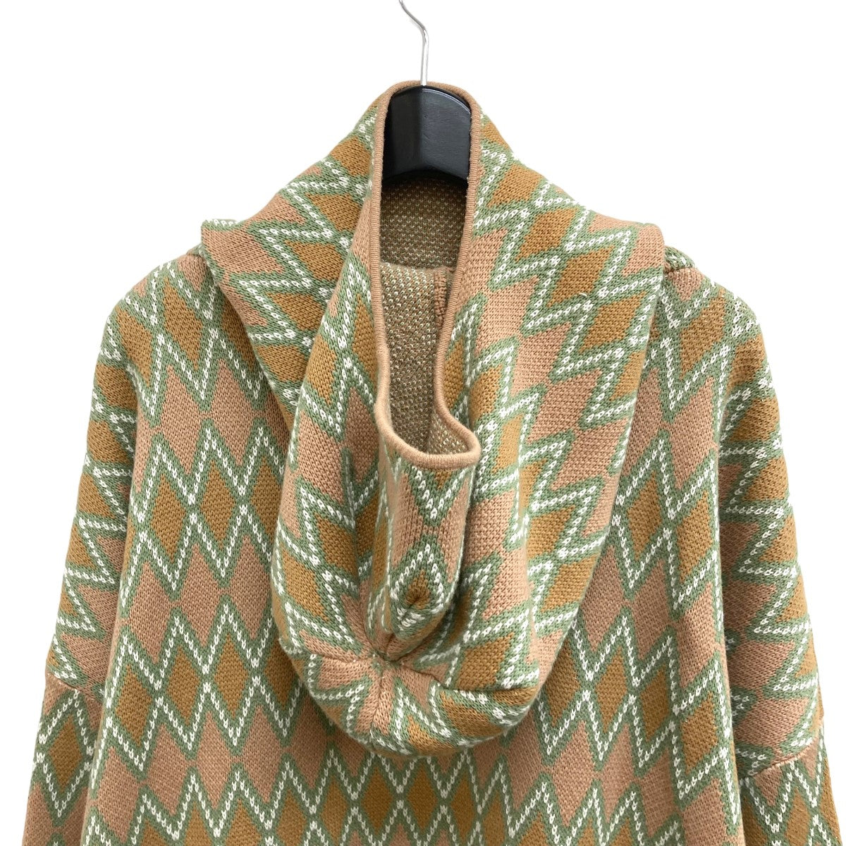 Face Cover Knit Pulloverニットパーカー23AW K-3