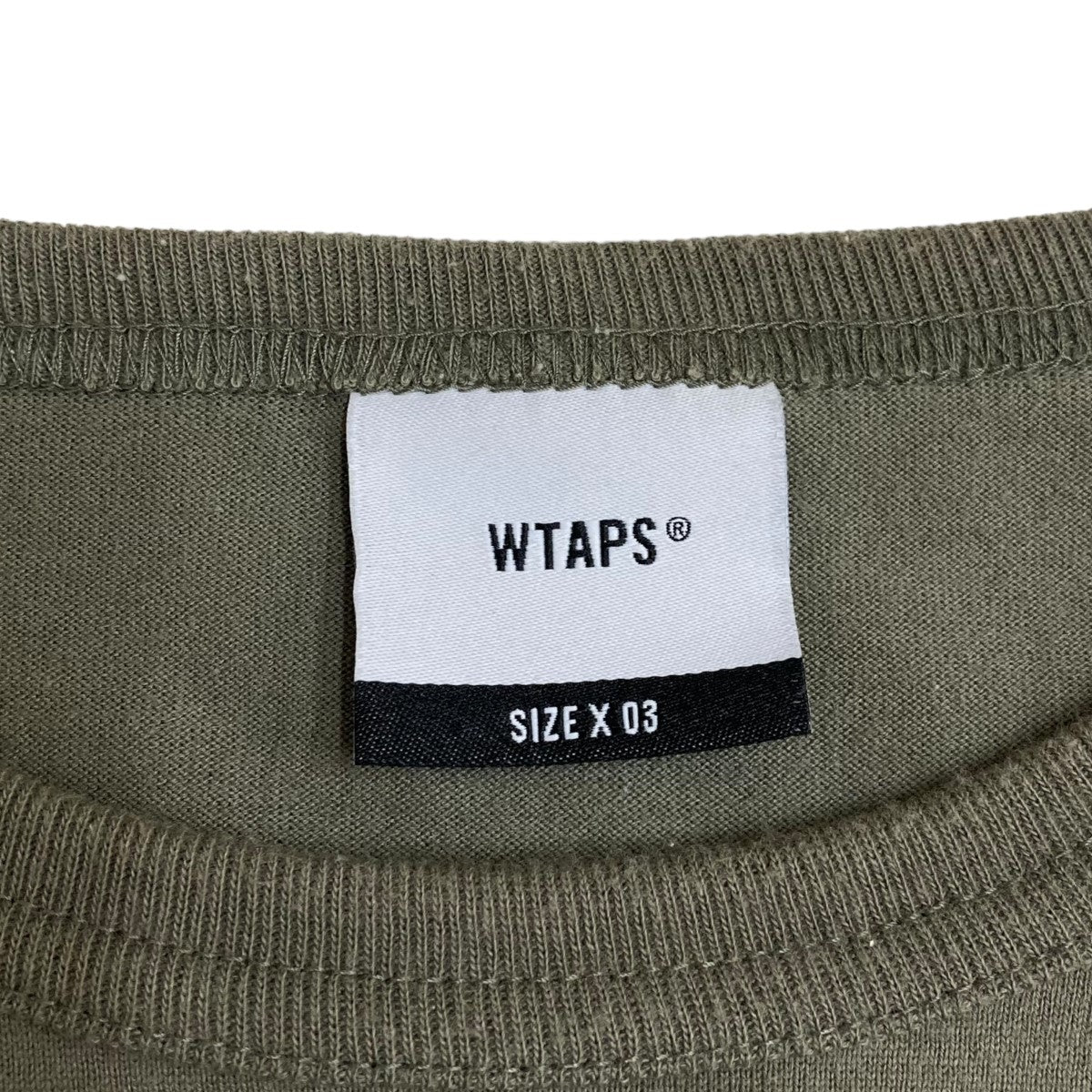 WTAPS ACADEMY Tシャツ XLサイズ　GRAY ダブルタップス WTAPS ダブルタップス STANDARD TEE Tシャツ LIGHT GRAY グレー