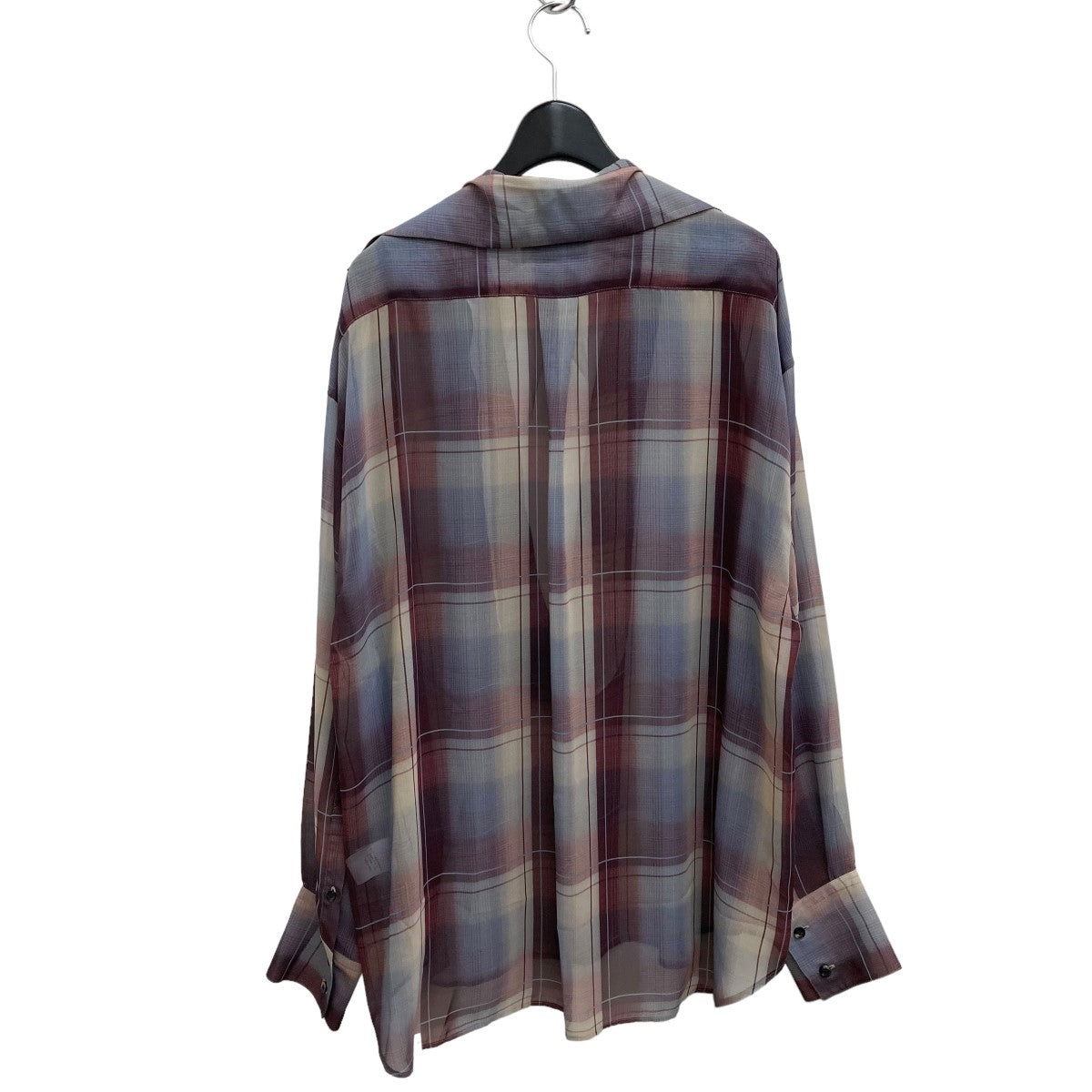 SUGARHILL 古着・中古 シュガーヒルのSHEER OMBRE BLOUSE スキッパーシャツ 2411300506です。
