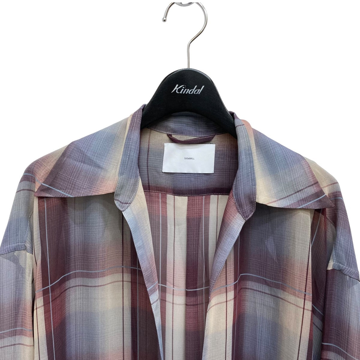 SUGARHILL 古着・中古 シュガーヒルのSHEER OMBRE BLOUSE スキッパーシャツ 2411300506です。