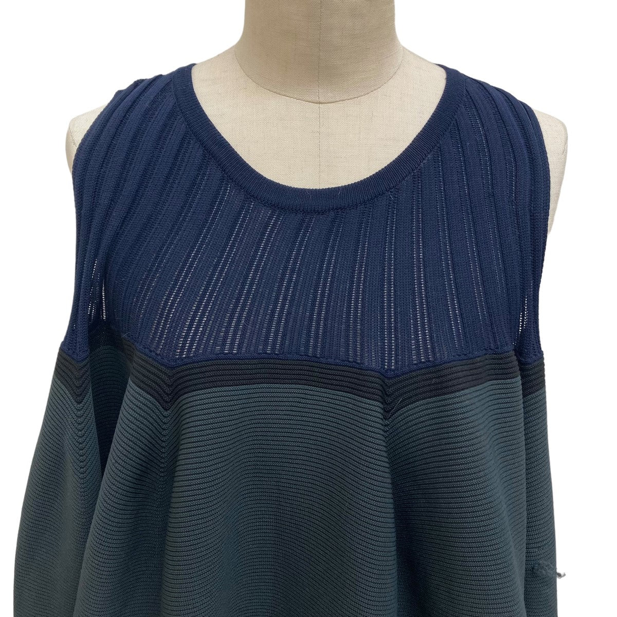 CFCL(シーエフシーエル) POTTERY SLEEVELESS BUST FLARE DRESS