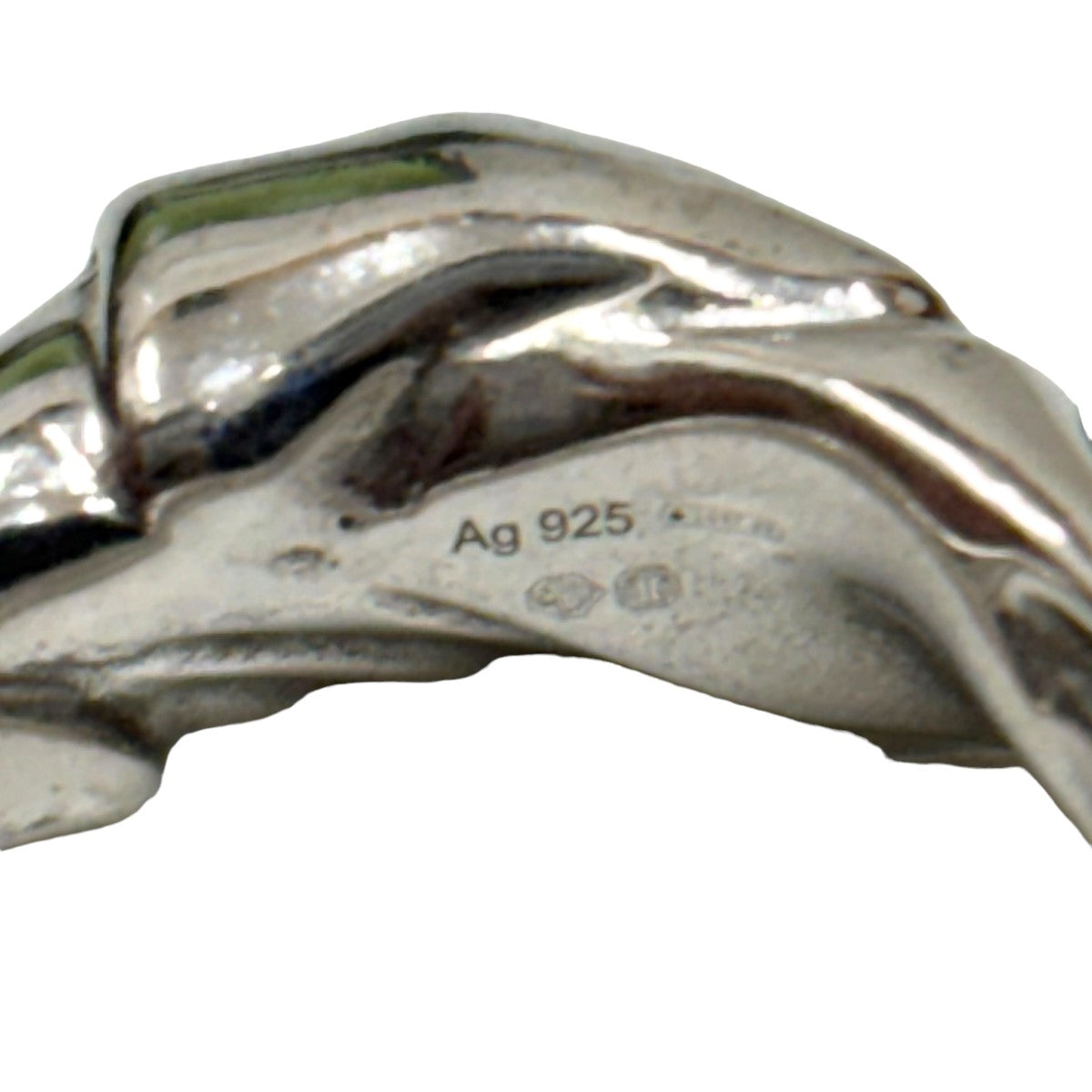 Nappa twist chunky ringリング