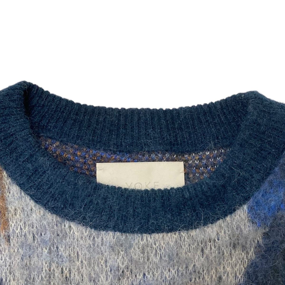 YOKE(ヨーク) ROTHKO JACQUARD CREW NECKセーターYK21AW02855