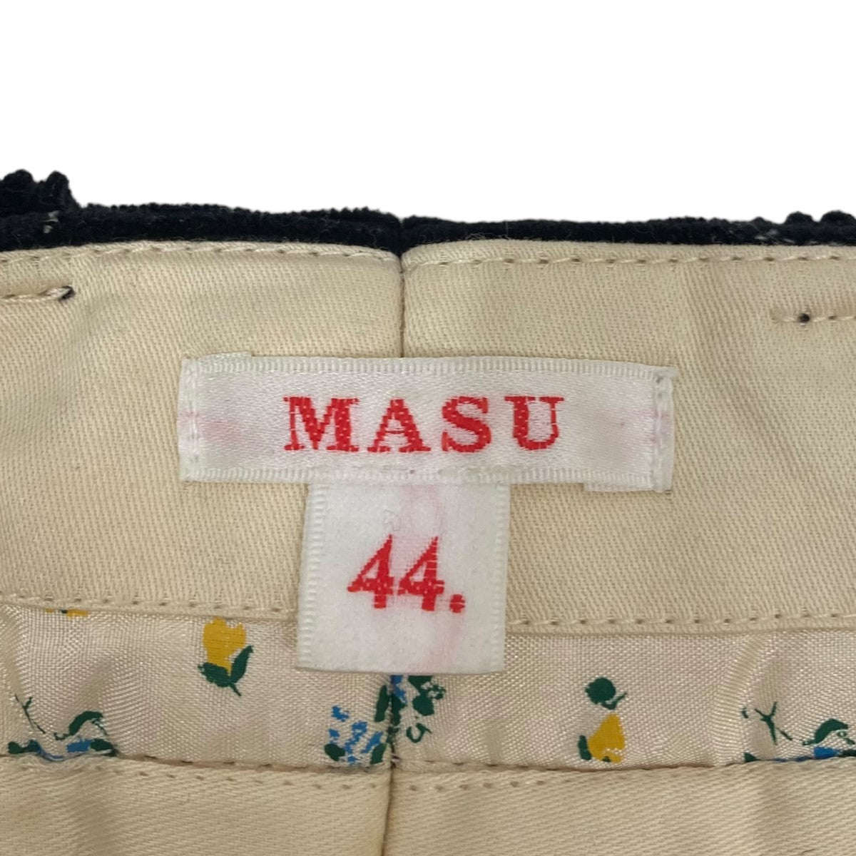 MASU(エムエーエスユー) Seamless Bell Bottom TrousersコーデュロイパンツMCFW-PT0521  MCFW-PT0521 ブラック サイズ 44｜【公式】カインドオルオンライン ブランド古着・中古通販【kindal】