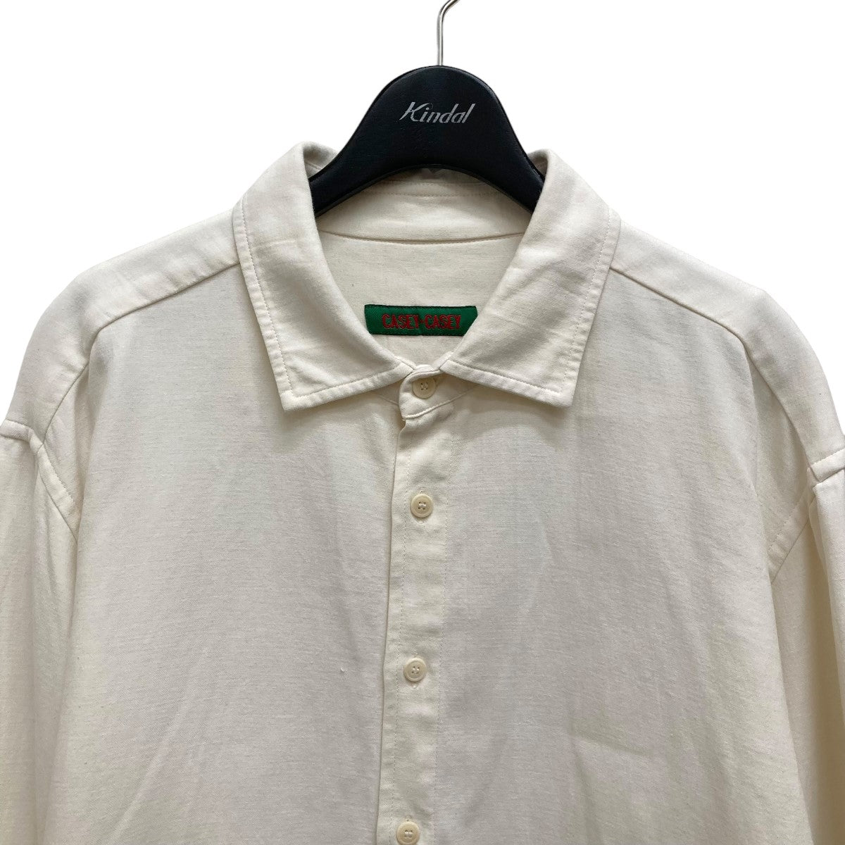 CASEY CASEY(ケイシーケイシー) BIG RACCOURCIE SHIRT-PSWレギュラーカラーシャツ15HC185