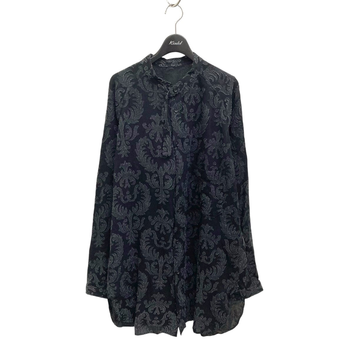 24SSINDIA PATTERN STAND SHIRT長袖シャツHS-B26-006