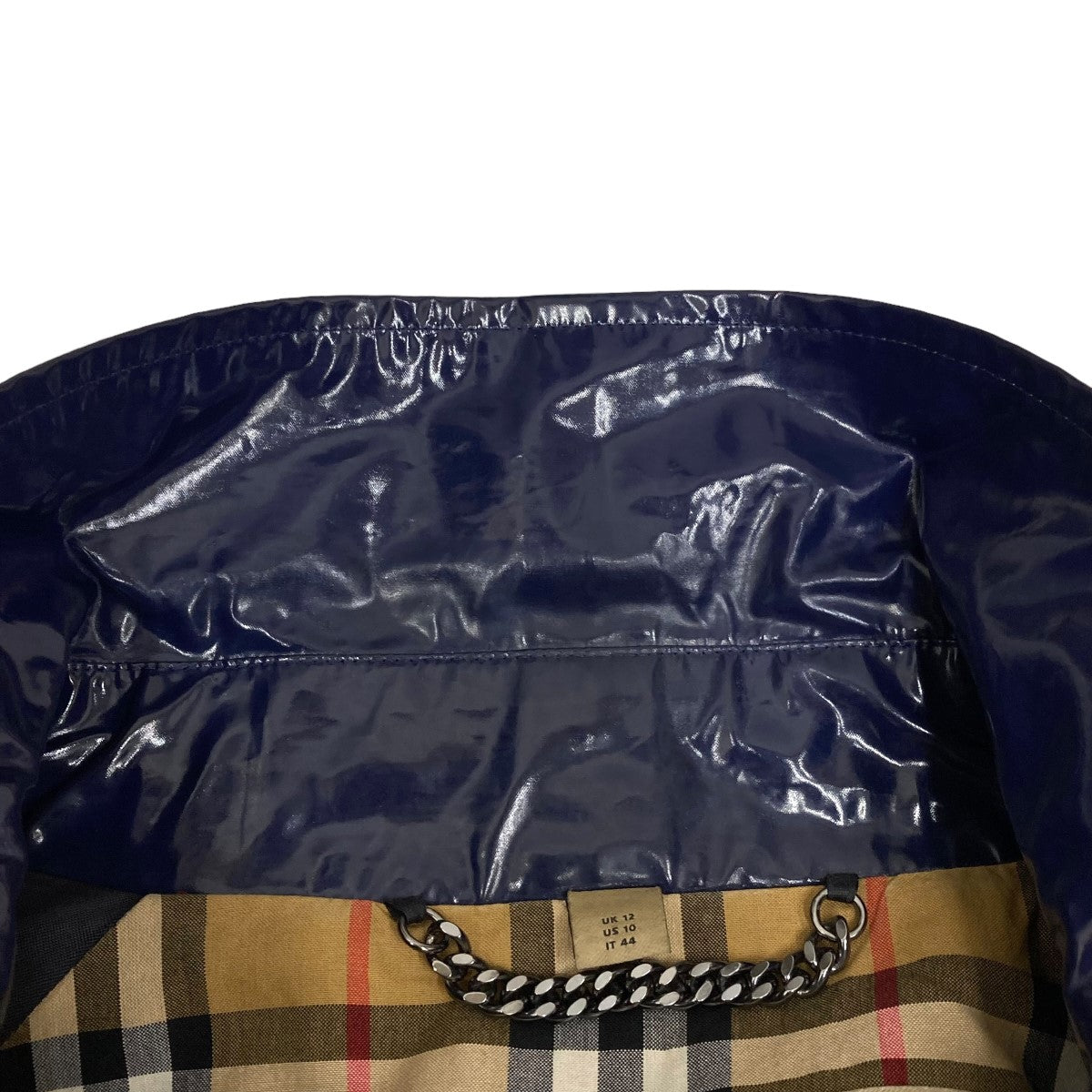 BURBERRY LONDON(バーバリーロンドン) エナメルトレンチコート4065455 4065455 ネイビー サイズ  12｜【公式】カインドオルオンライン ブランド古着・中古通販【kindal】