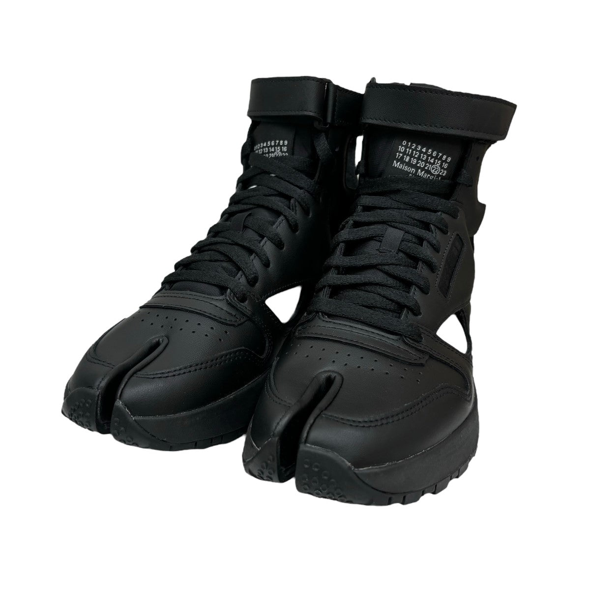 Maison Margiela×REEBOK LEATHER TABI HIGH BLACKブーツS37WS0569 S37WS0569 ブラック  サイズ 25.5cm｜【公式】カインドオルオンライン ブランド古着・中古通販【kindal】