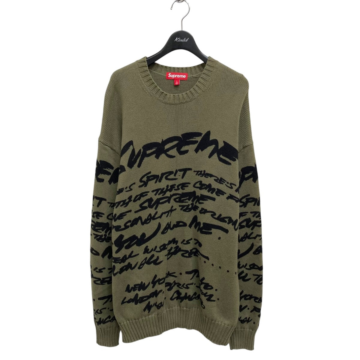 Supreme(シュプリーム) 24SSFutura Sweaterニット オリーブ サイズ L｜【公式】カインドオルオンライン  ブランド古着・中古通販【kindal】