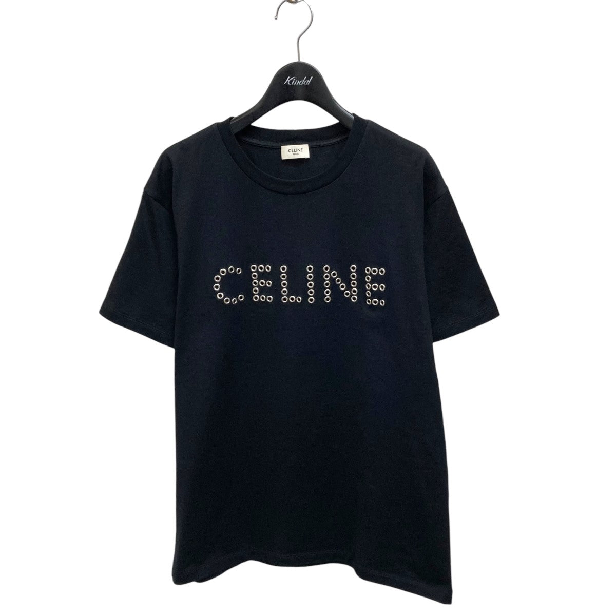CELINE(セリーヌ) ルーズ スタッズロゴTシャツ半袖Tシャツ