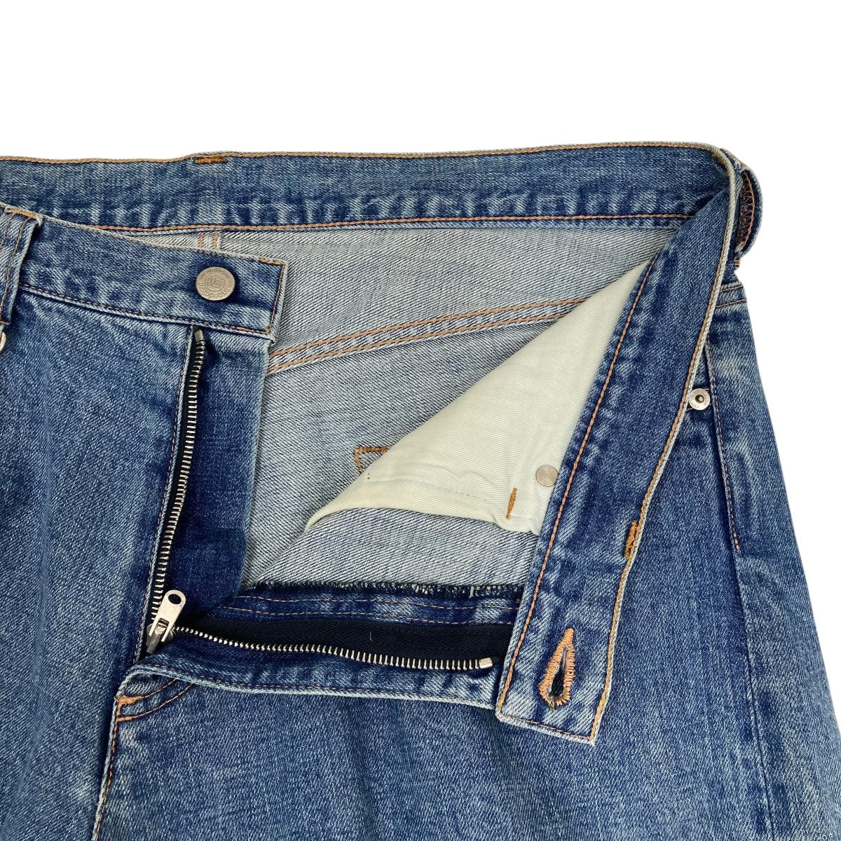 uniform experiment(ユニフォームエクスペリメント) WASHED DENIM WIDE PANTSデニムパンツUE-232004