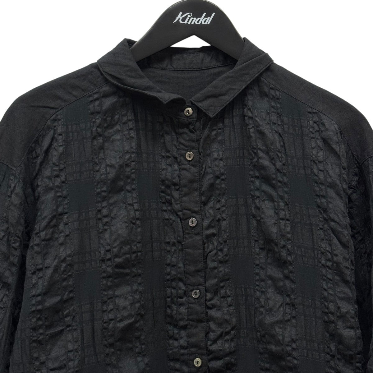 nest Robe(ネストローブ) 24SSシアサッカーコンビシャツ半袖