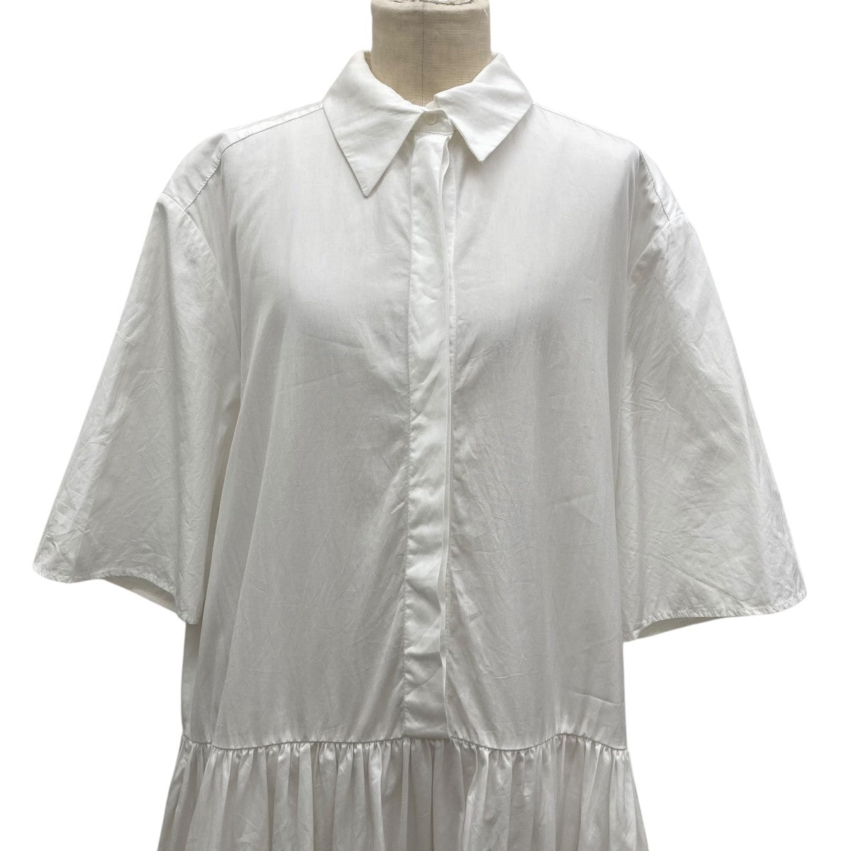 Cecilie Bahnsen 23SSPRIMROSE DRESS半袖シャツワンピースEDI-0002 古着・中古-3枚目のアイテム画像