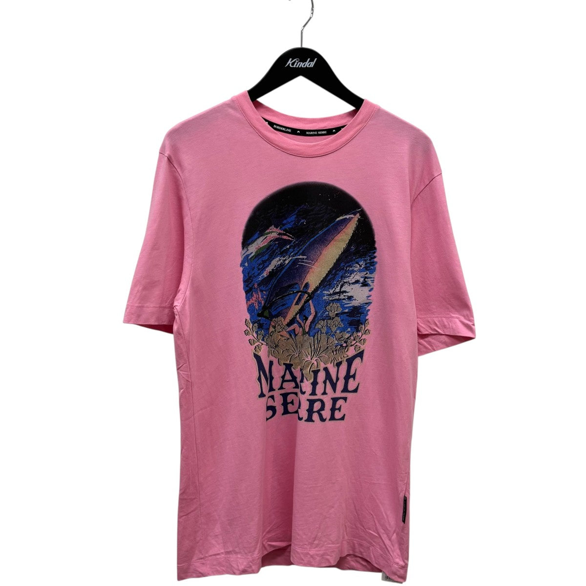 Marine Serre tシャツ マリーン セル MARINE SERRE クルーネックTシャツ ORGANIC