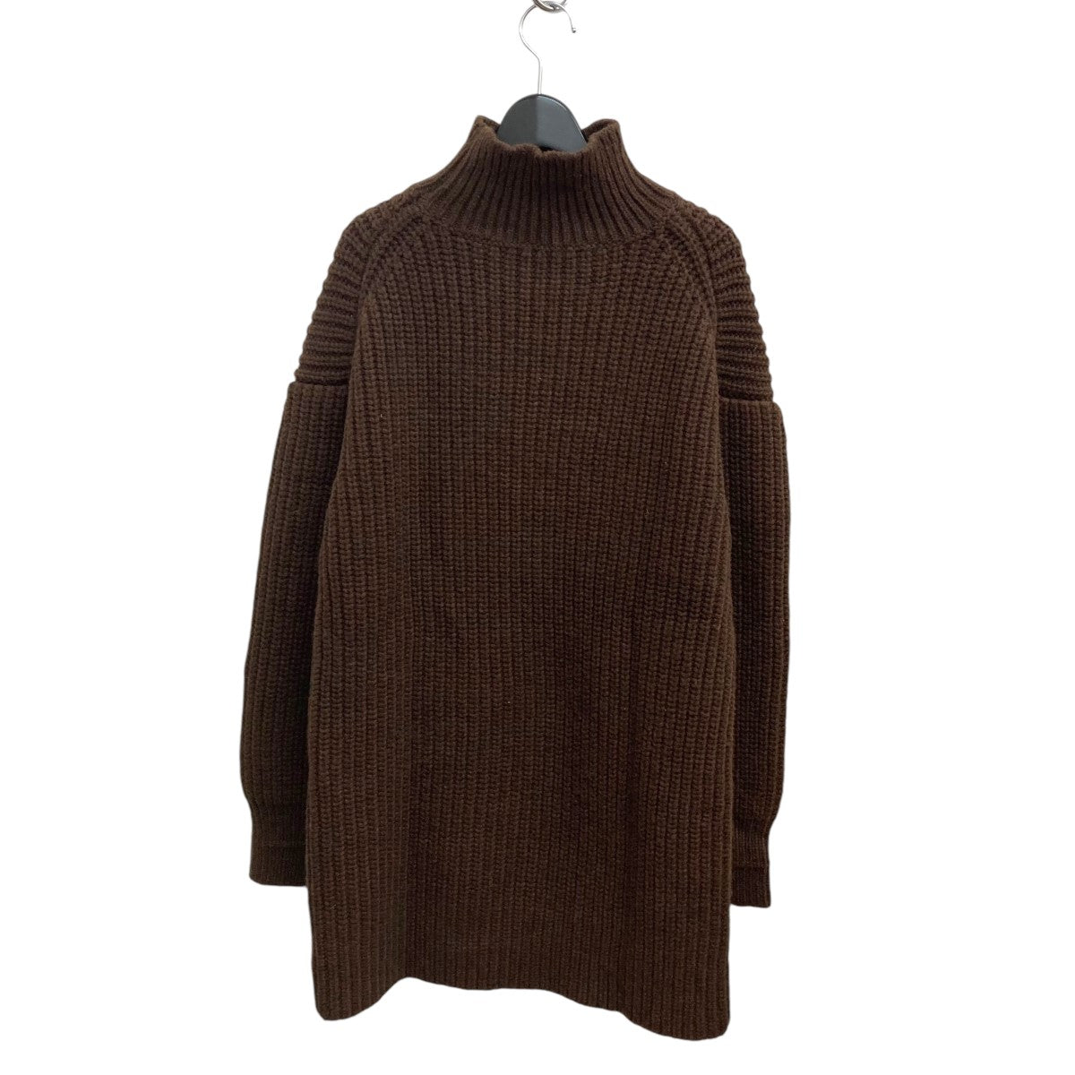 RIB TURTLE NECK KNITタートルネックニット8613-105-0082