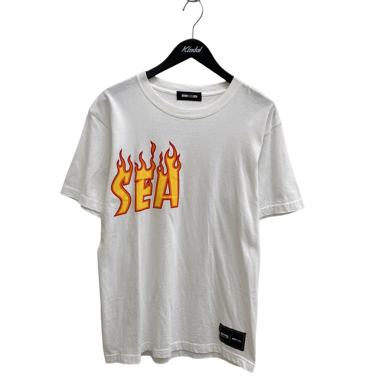 WIND AND SEA×THRASHER 半袖TシャツWDS-THRA-04 古着・中古-1枚目のアイテム画像