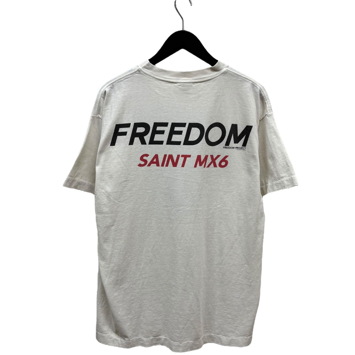 SAINT MICHAEL　セントマイケル　 オーバーサイズTシャツ SAINTMICHAELセントマイケルXLサイズ新品ダークグレー Tシャツ