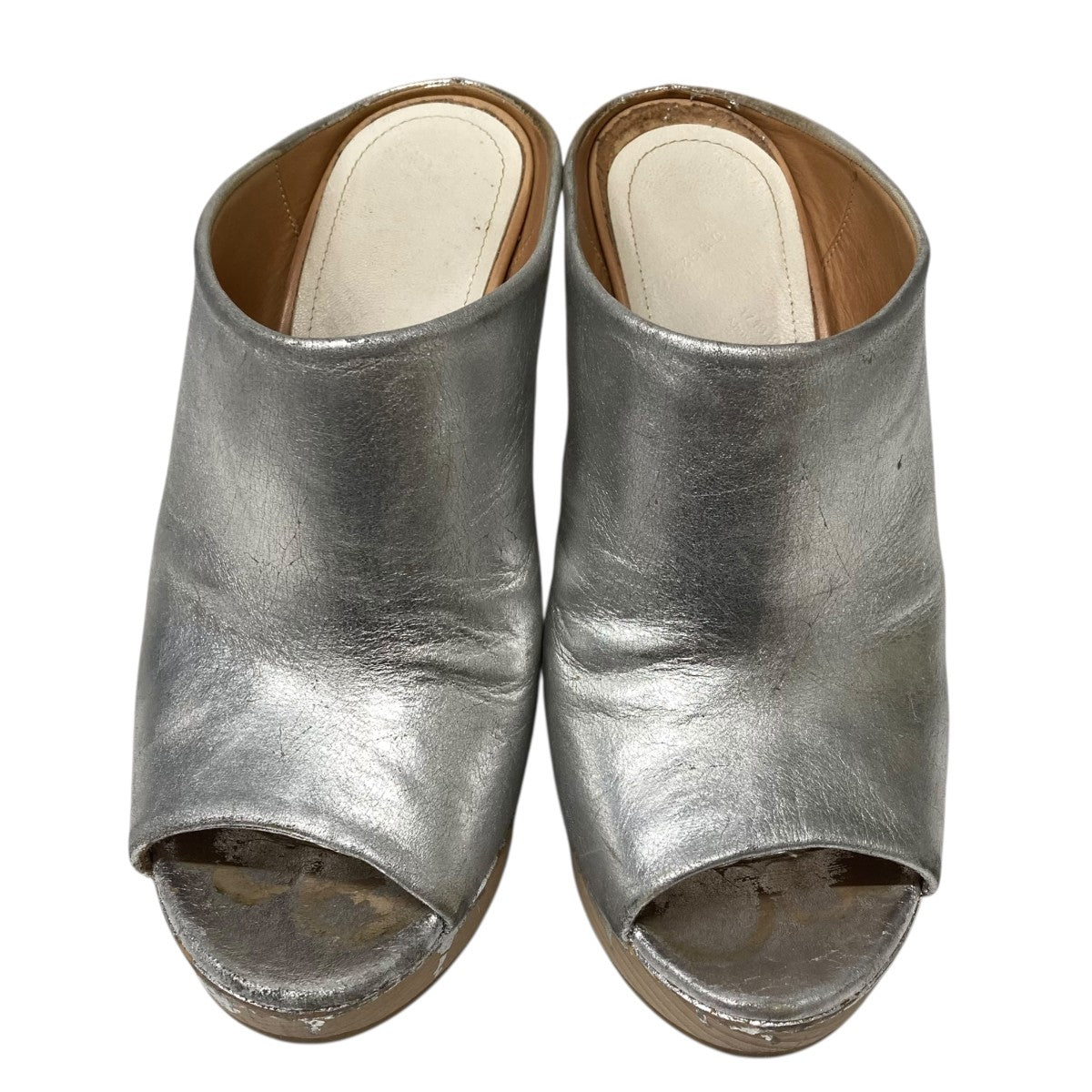 マルタンマルジェラ　レザーサンダル　中古品 Maison Martin Margiela マルタンマルジェラ レザーサンダル