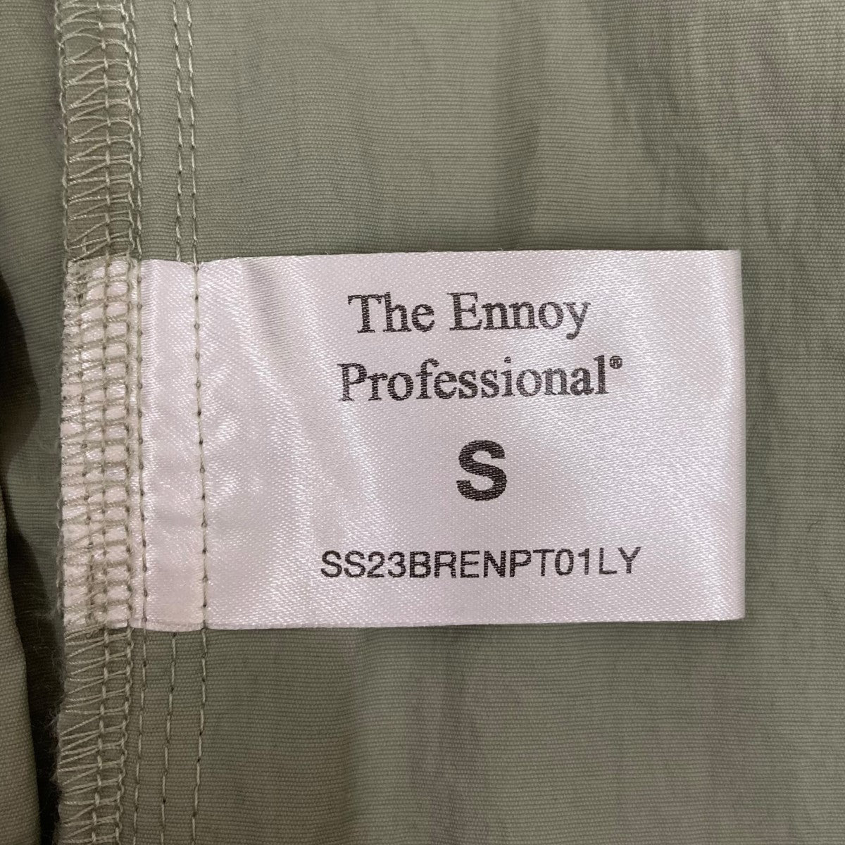 THE ENNOY PROFESSIONAL 23SSナイロンパンツSS23BRENPT01LY 古着・中古-8枚目のアイテム画像