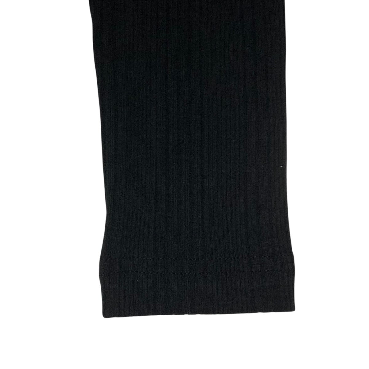 カルバンクラインジーンズ   Jeans CKロゴリブロングスリーブベビーTシャツ J224783 ブラック サイズ：S Calvin Klein tシャツ CKロゴリブロングスリーブベビーTシャツ