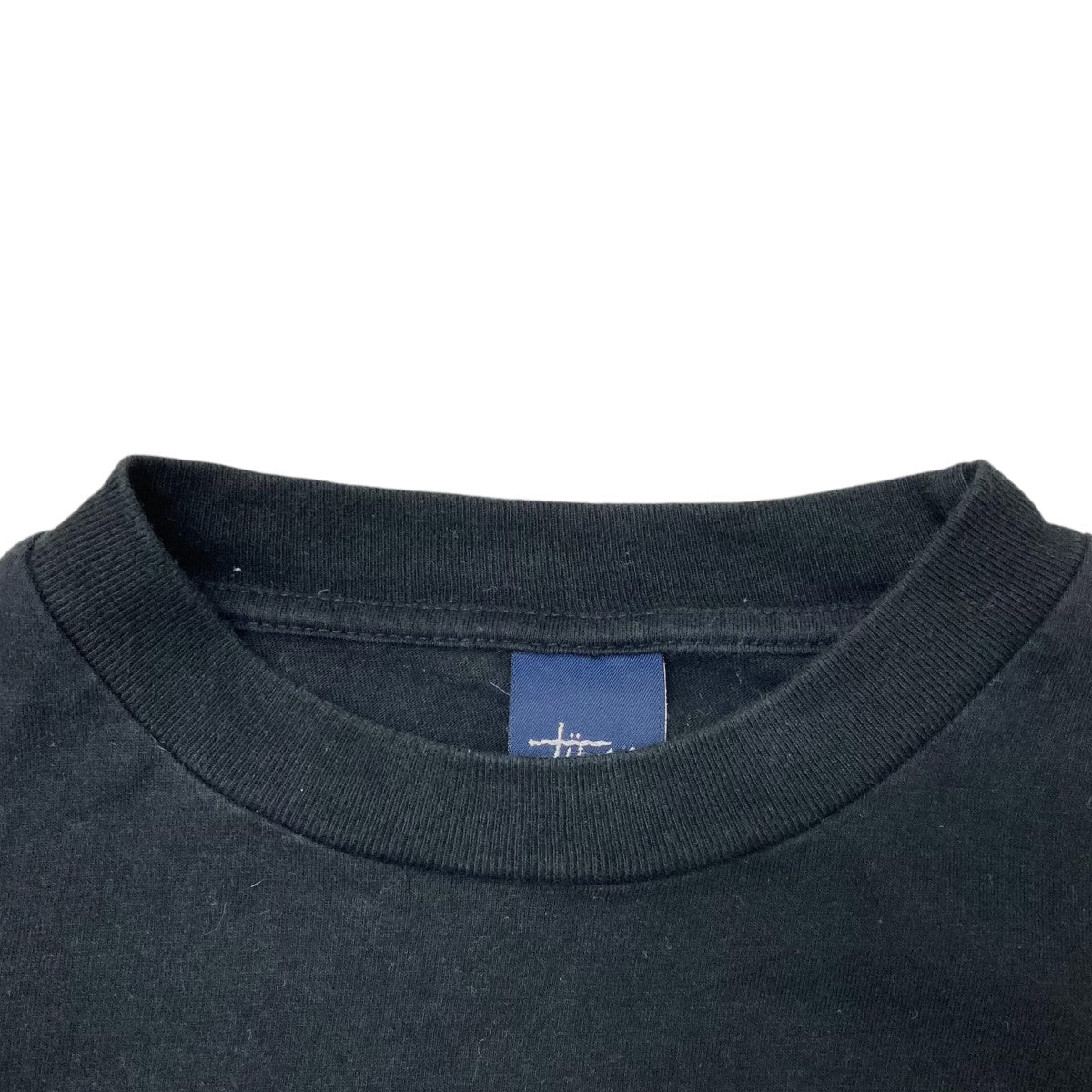 90's OLD STUSSY ステューシー サーマル ロンt ブラック 90s USA製 old stussy 紺タグ 肉厚 サーマル ロンT フェード