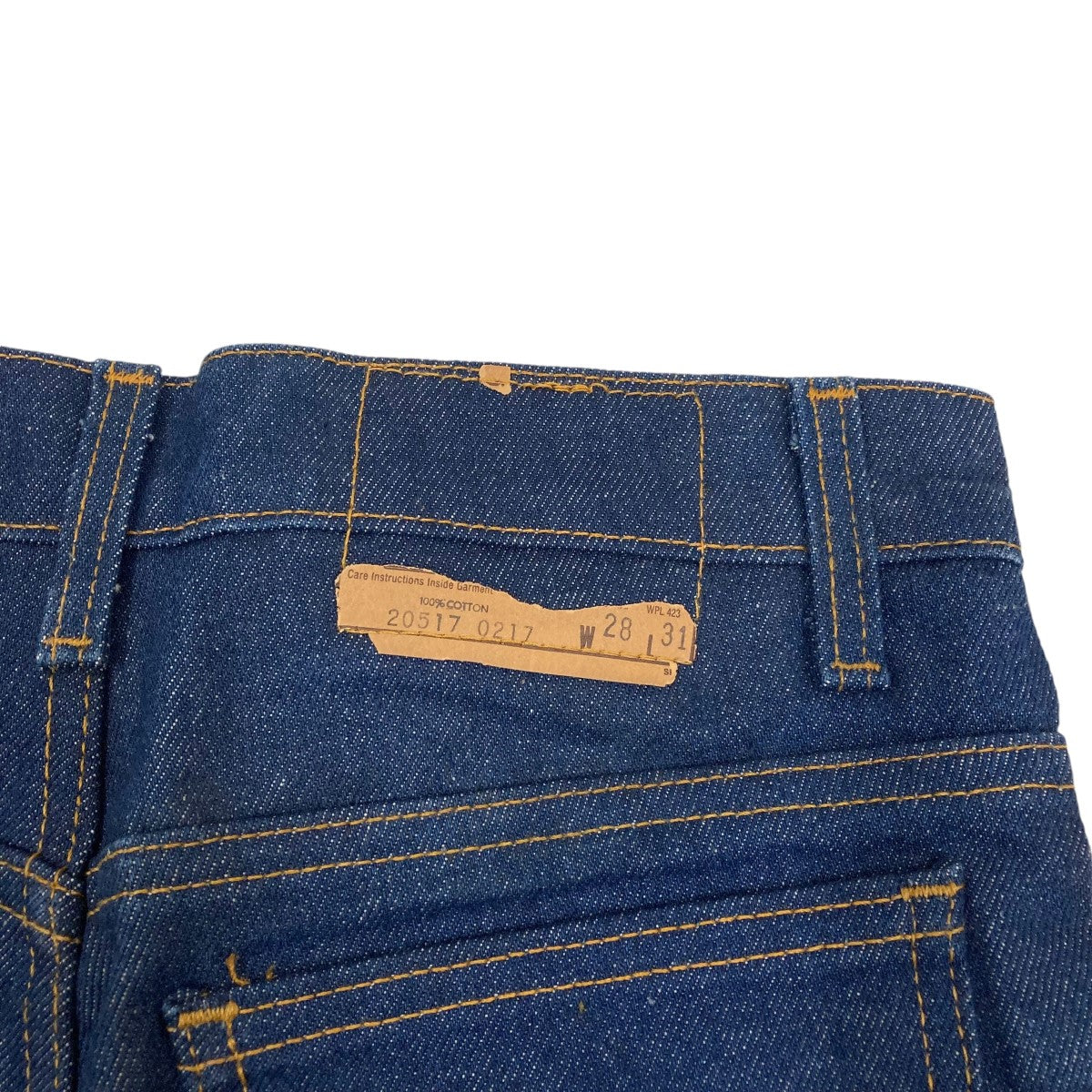 517 ８０ｓブーツカット オレンジタブデニムパンツ20517-0217