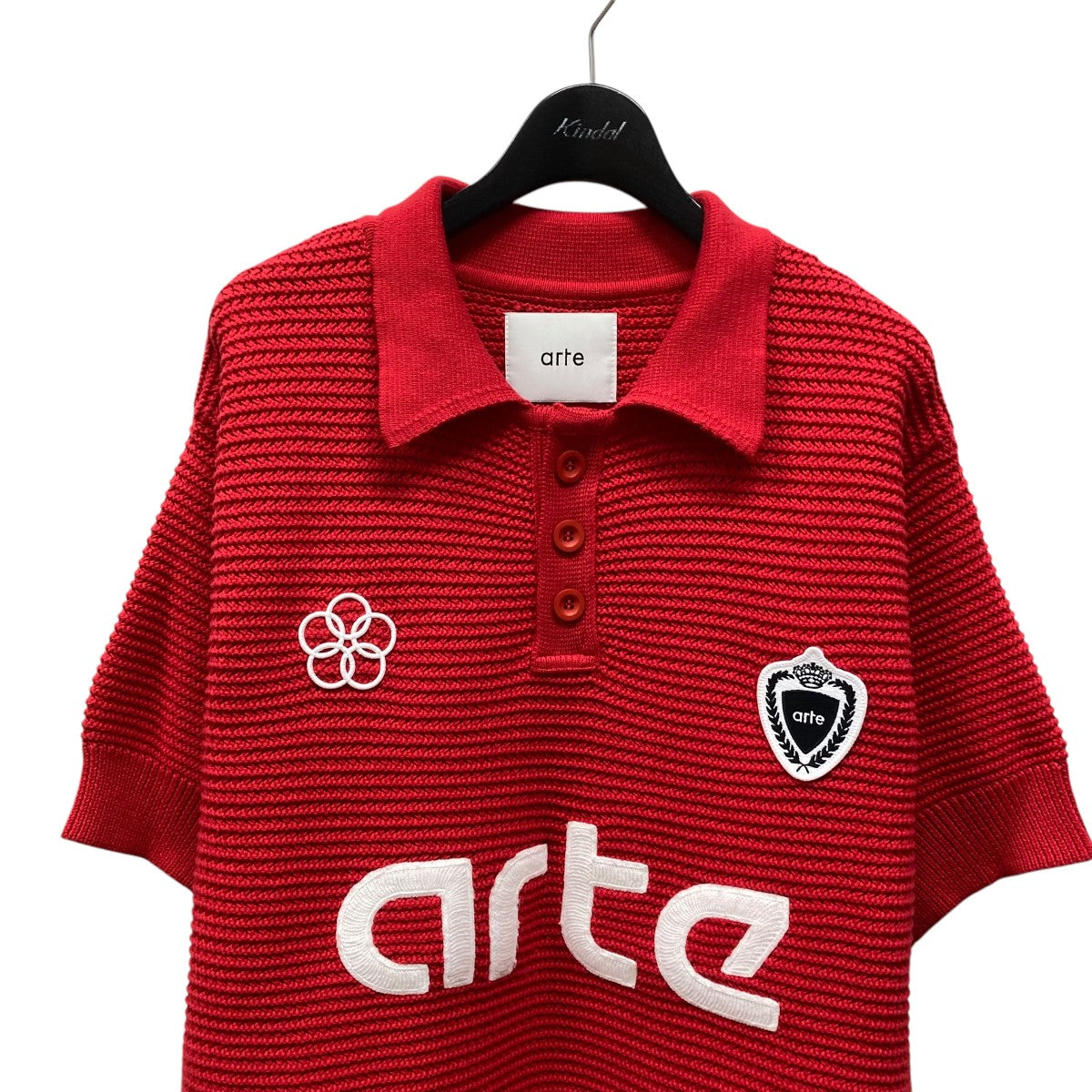 arte Simon Knit Shirt半袖ニットSS24-149K 古着・中古-3枚目のアイテム画像