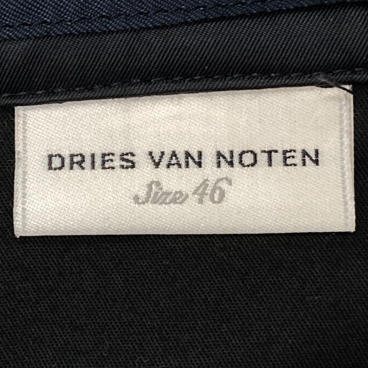 DRIES VAN NOTEN(ドリスヴァンノッテン) ジャケット ブラック