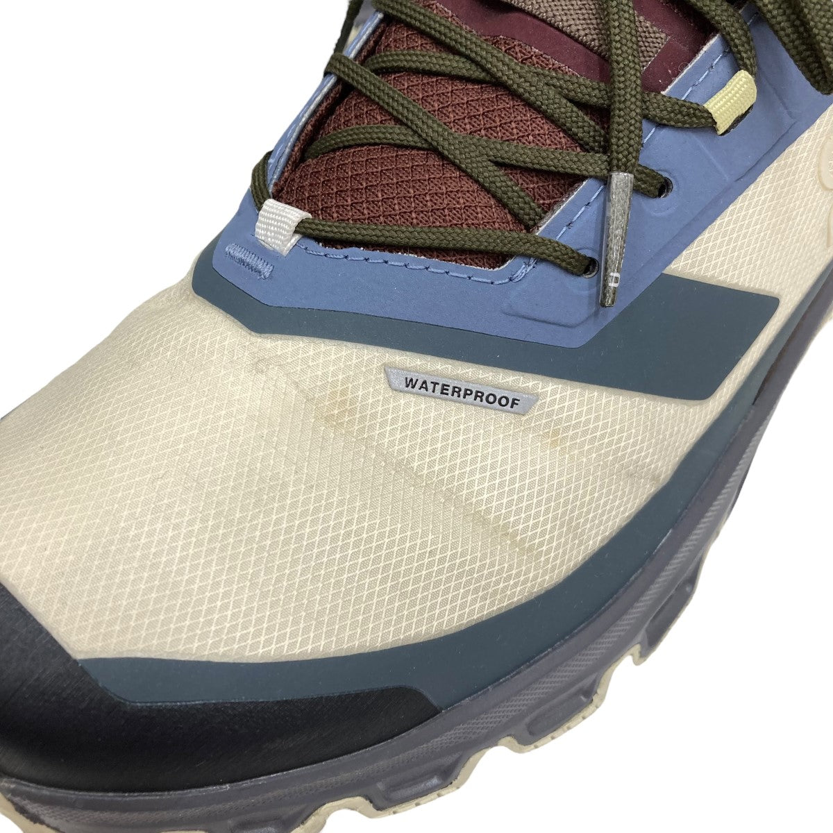 On(オン) Cloudventure Packerスニーカー アイボリー×ブルー サイズ