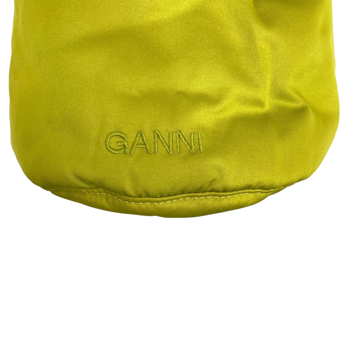 GANNI シャーリングハンドルミニバッグOccasion Top レディース