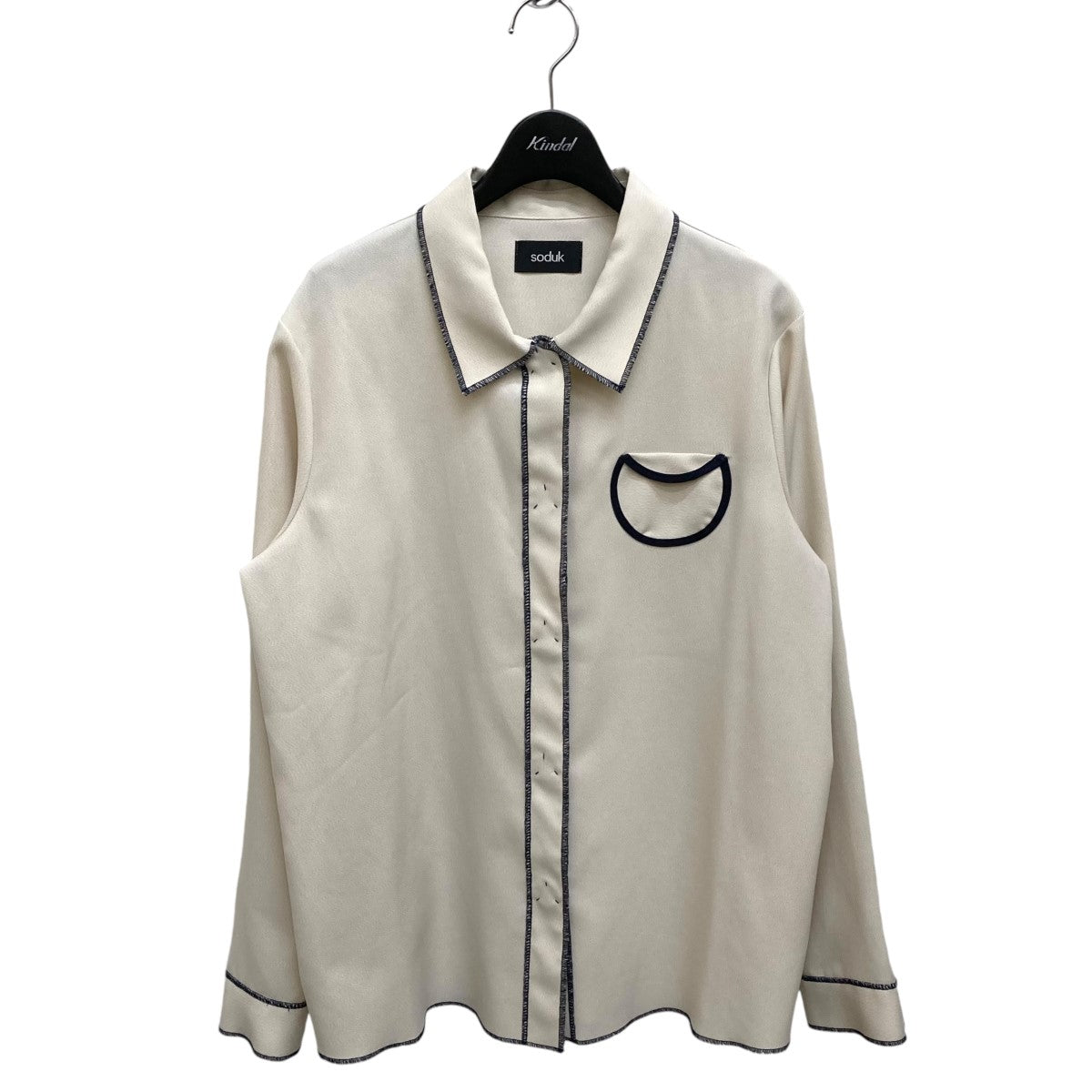 circle pocket shirt長袖シャツ0421030402