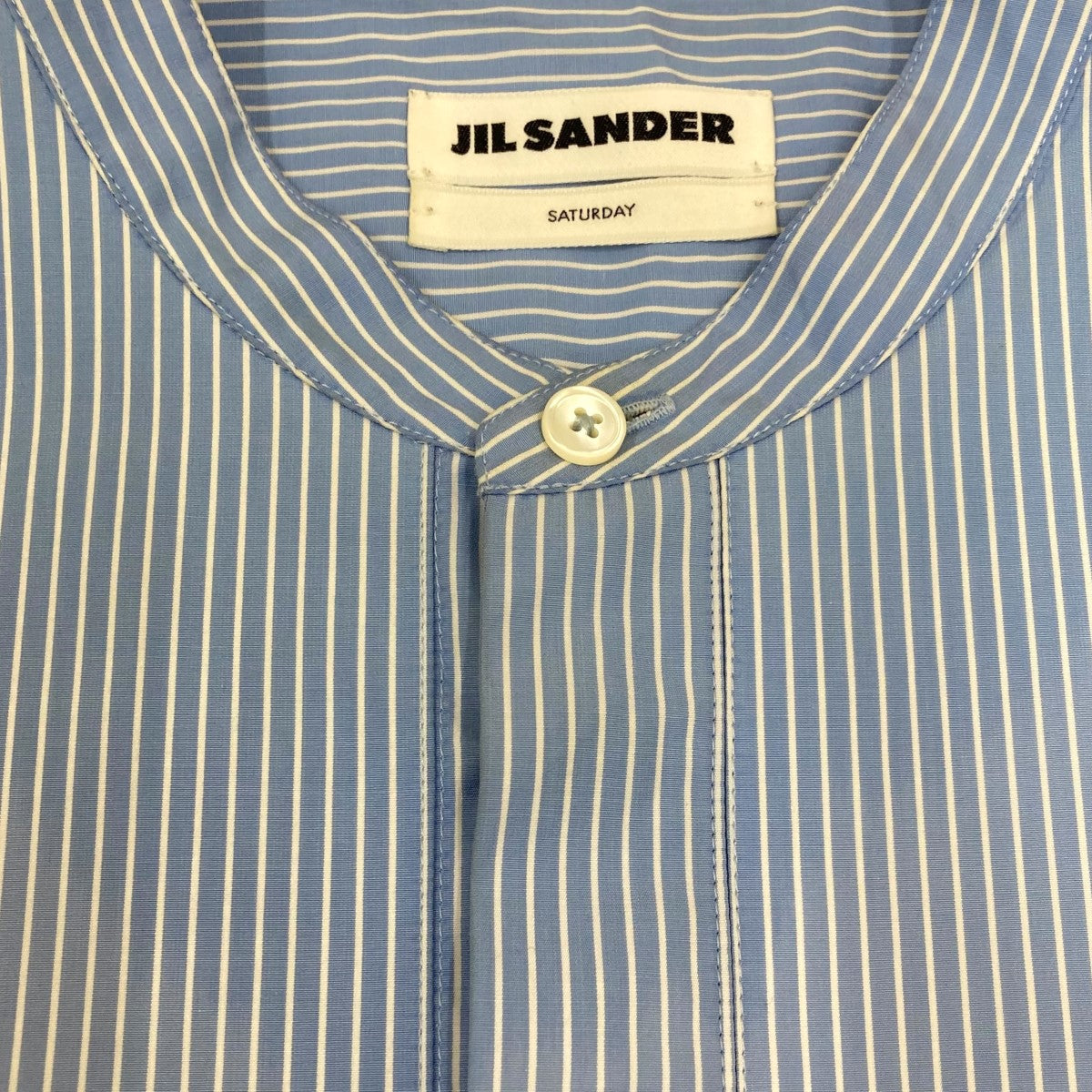 7 DAYS SHIRTS SATURDAY STRIPESロングシャツJ24DL0107