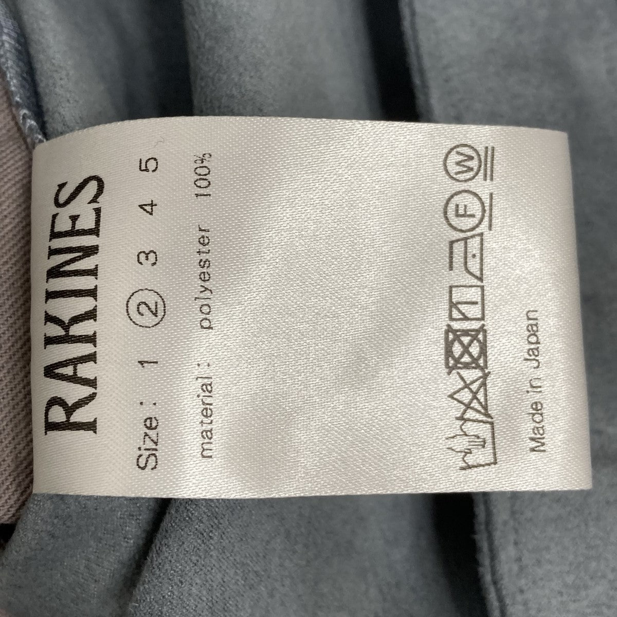 RAKINES ラキネス インディゴ モールスキン ワイド ストレート