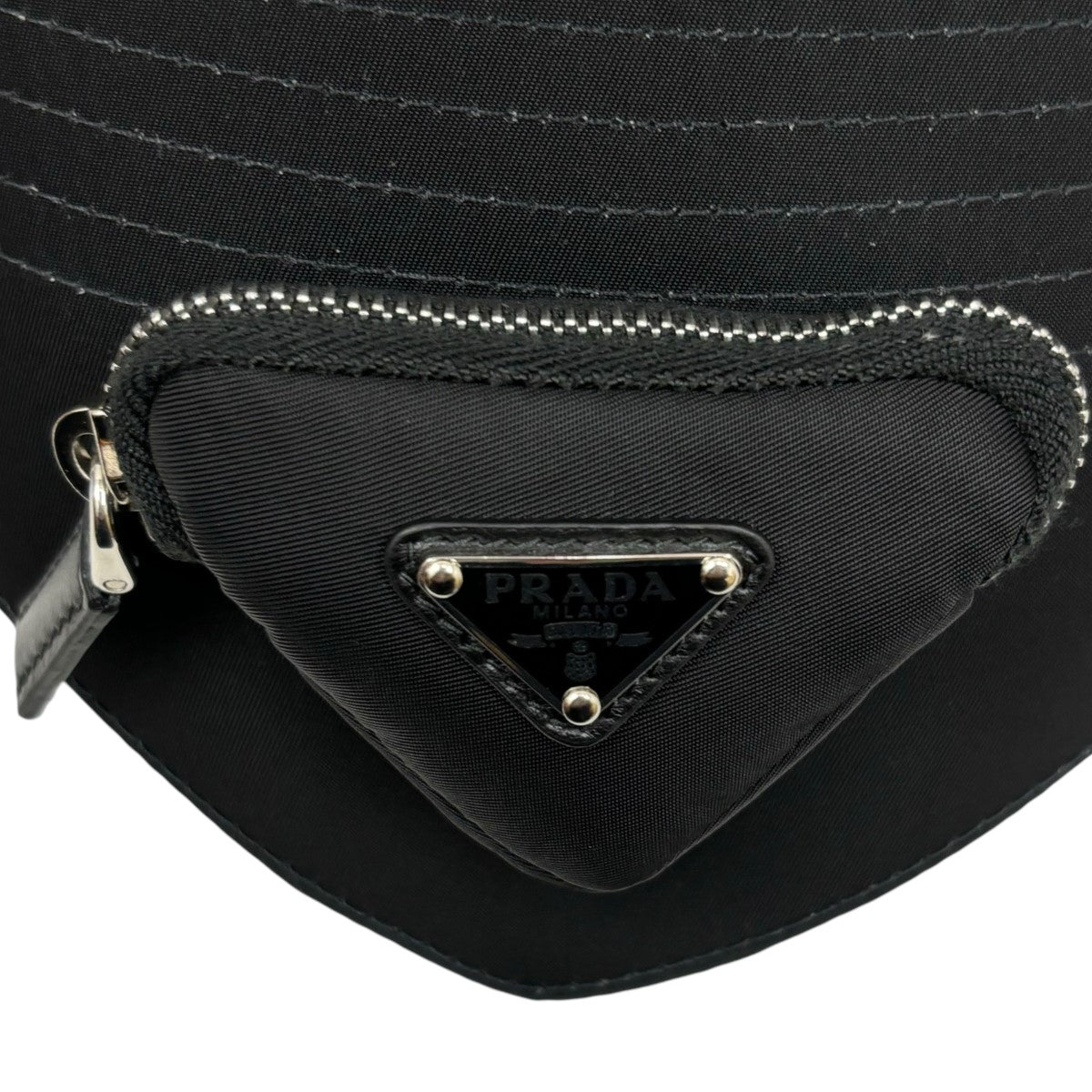 PRADA(プラダ) バケットハット2HC282 2HC282 ブラック サイズ PRADA(プラダ) バケットハット2HC282 2HC282 ブラック サイズ