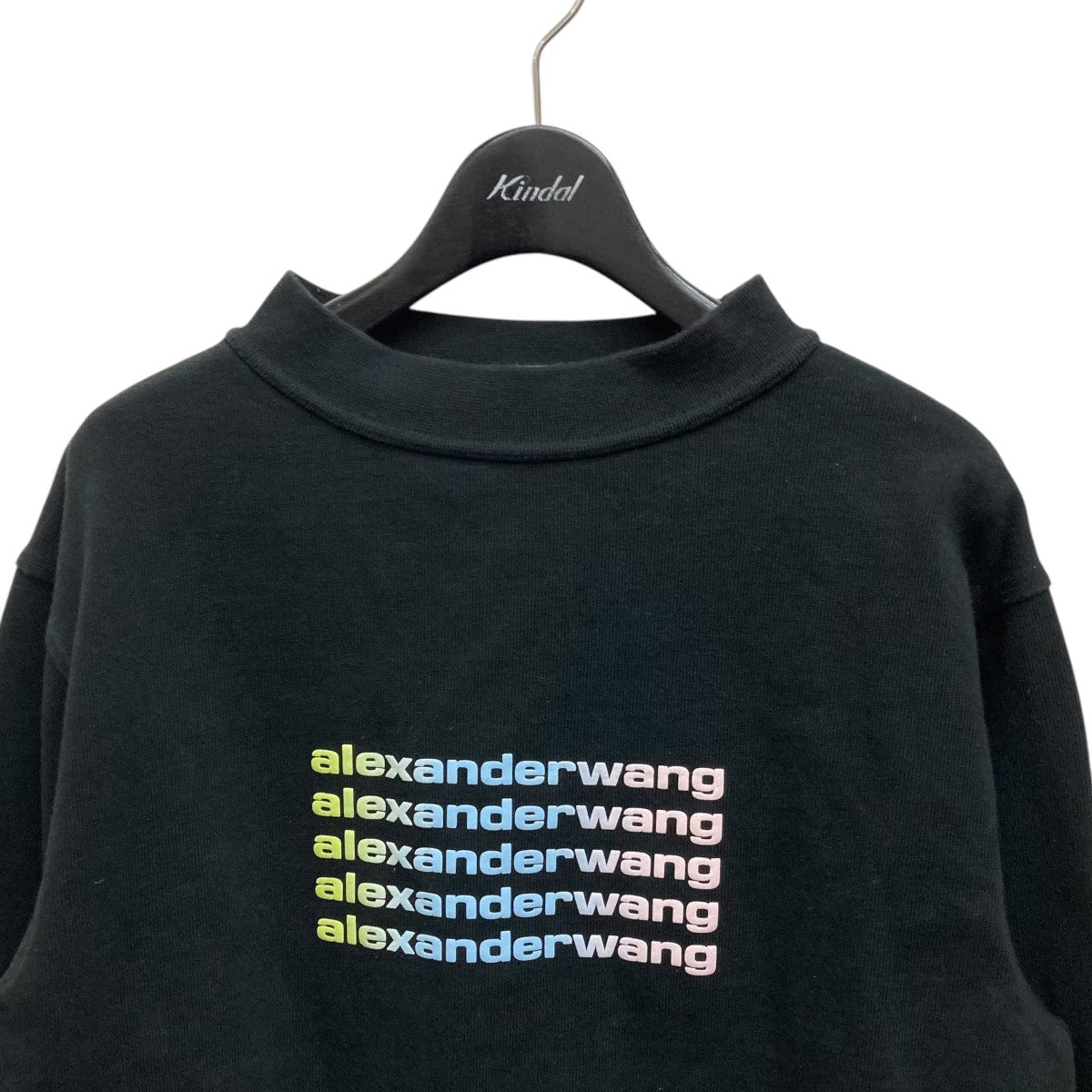 ALEXANDER WANG(アレキサンダーワン) ハイネックスウェット ブラック サイズ XS｜【公式】カインドオルオンライン  ブランド古着・中古通販【kindal】