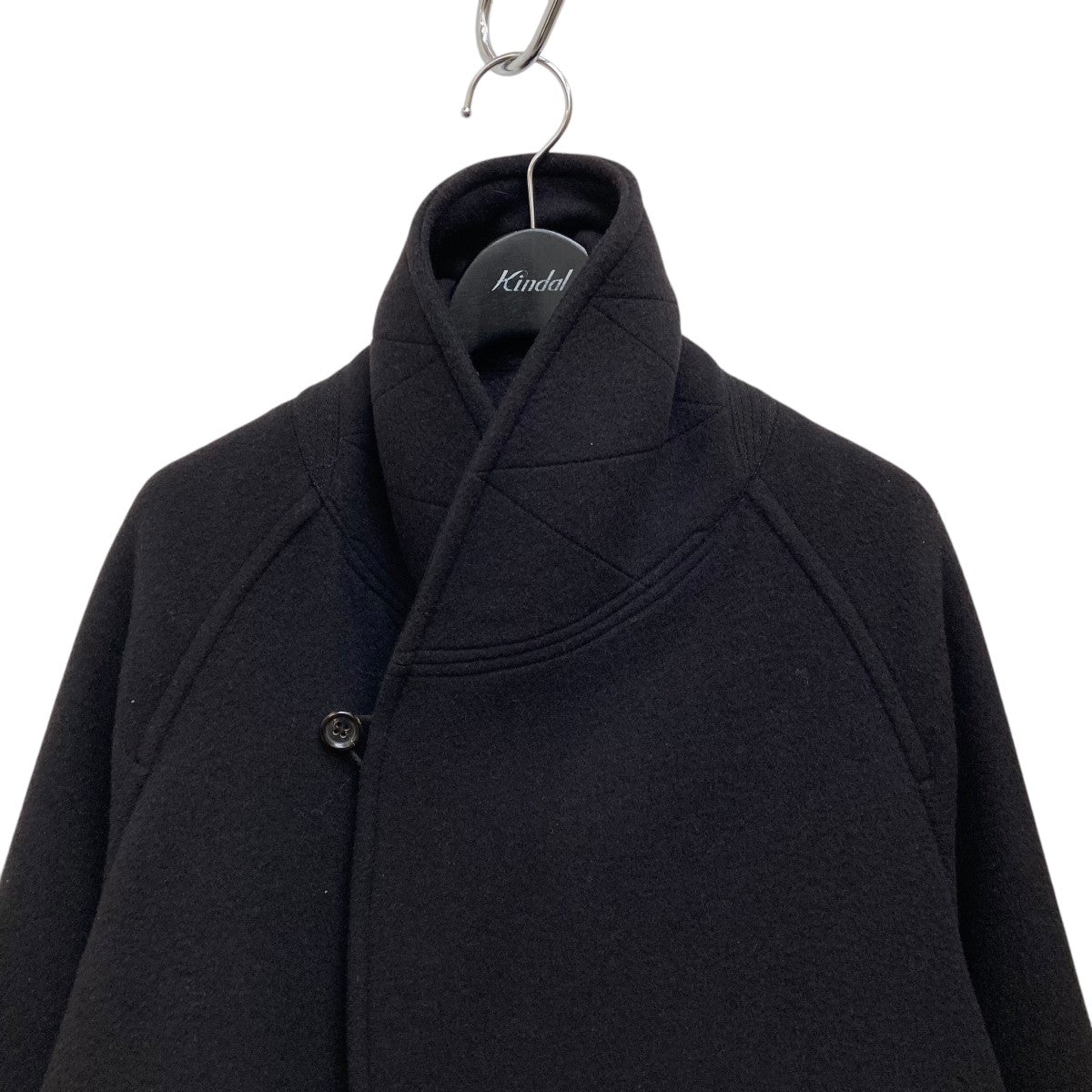 blurhms(ブラームス) Wool Cashmere Shawl CoatコートBHS22F012