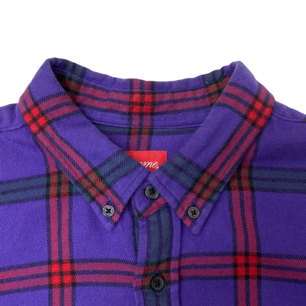 Supreme(シュプリーム) 19AWTartan Flannel Shirtチェックネルシャツ パープル サイズ  L｜【公式】カインドオルオンライン ブランド古着・中古通販【kindal】