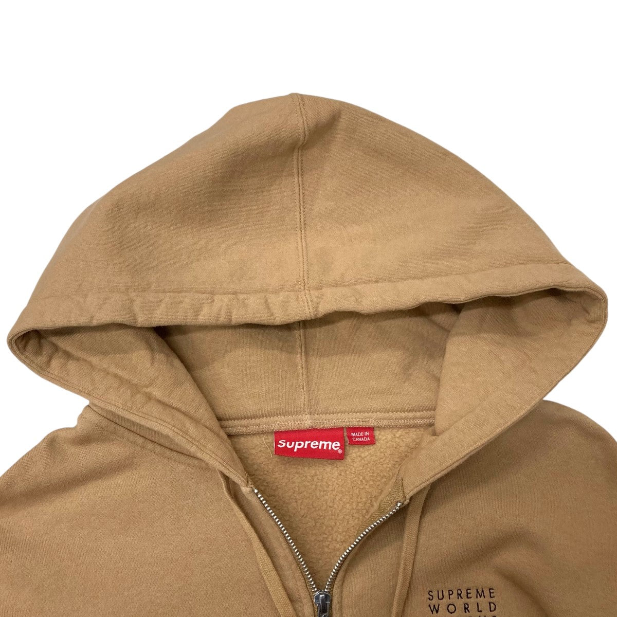 Supreme(シュプリーム) 18SSWorld Famous Zip Up Hooded Sweatshirtジップパーカー