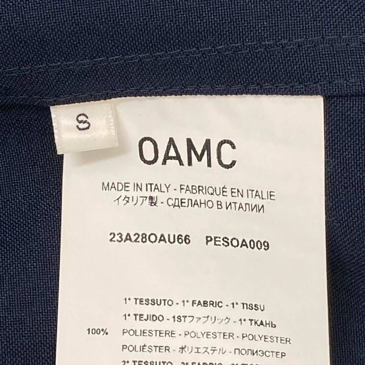 OAMC(オーエーエムシー) EXPLORER SHIRTコーチジャケット23A28OAU66