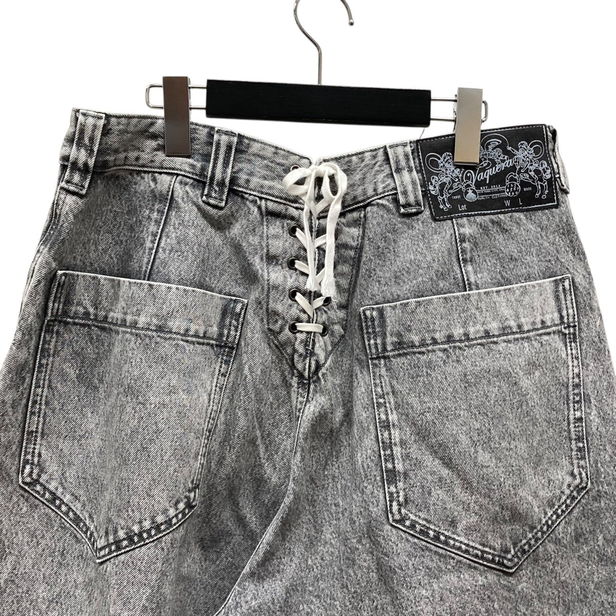 Vaquera デニムショートパンツ 28 グレー