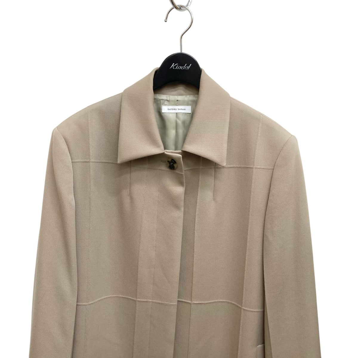 SATORU SASAKI(サトルササキ) BOX CORD COATステンカラーコートSS22-C01-101