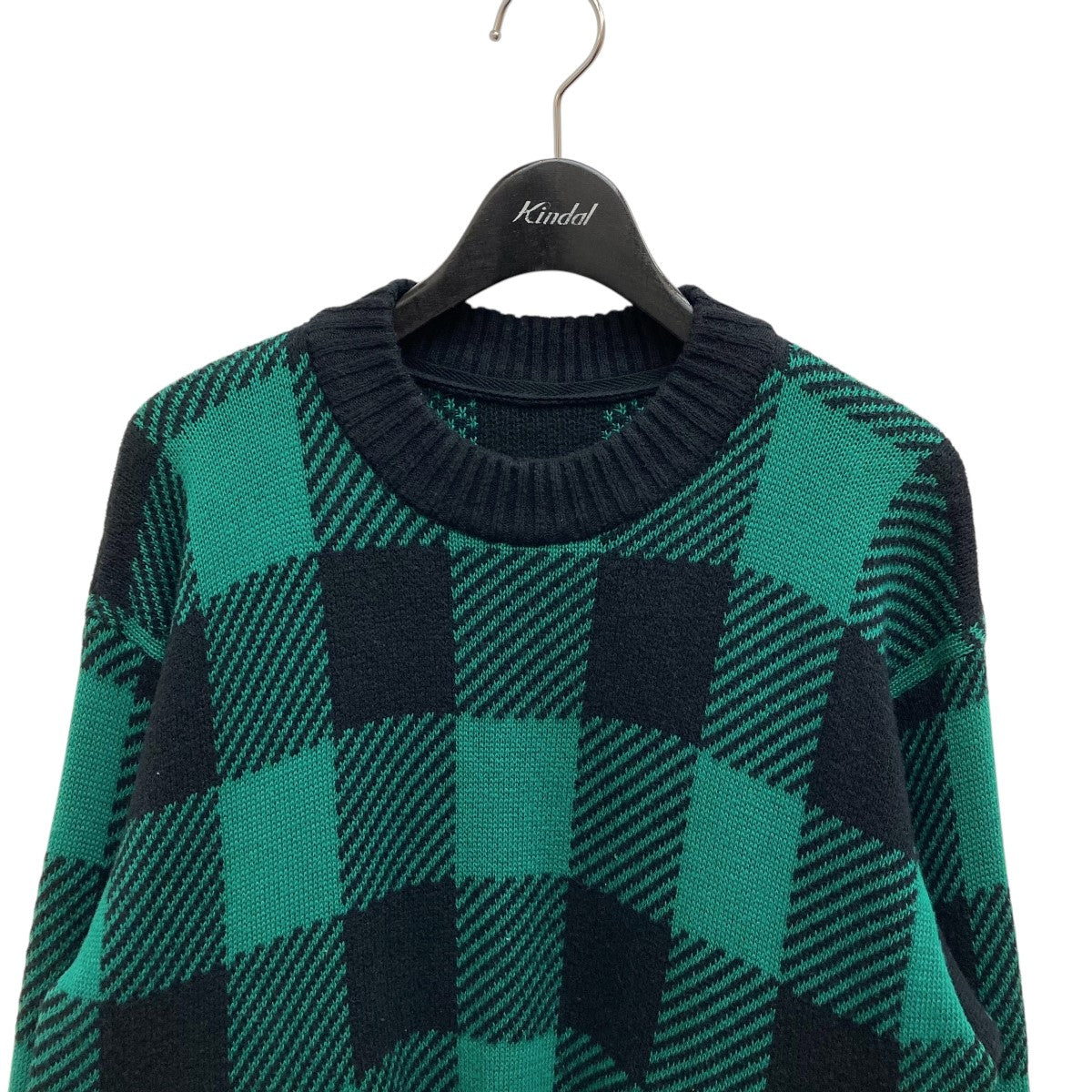 sacai(サカイ) Buffalo Check Knit Pulloverチェックニット22-02704M