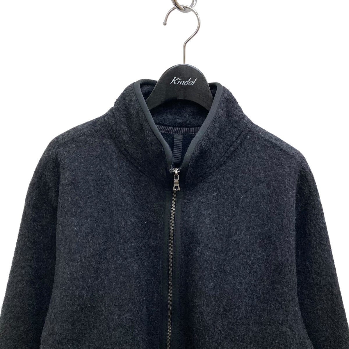 blurhms(ブラームス) Cotton Silk Fleece ZIP JacketフリースジャケットBHS22F025