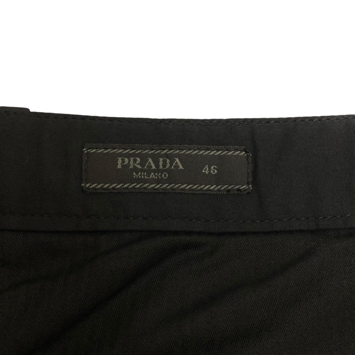 PRADA(プラダ) スラックスUPO132 UPO132 ブラック サイズ 46