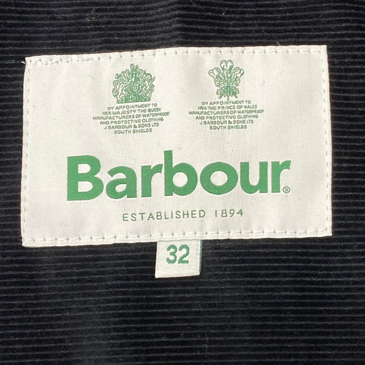 Barbour(バーブァー) BEDALEコーデュロイジャケット222MCA0747